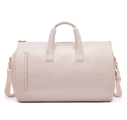 Waterproof Leather Duffle Bag - Perfect for Travel and Gym