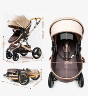 Sky View Stroller - Ultimate Comfort & Convenience