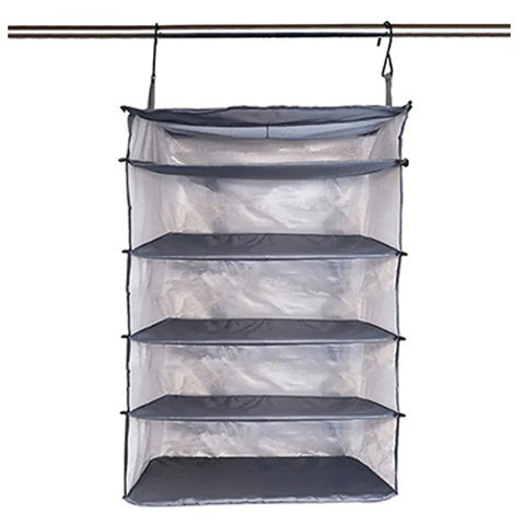 Outdoor Travel Storage Bag - Three-Layer Hanging Organizer