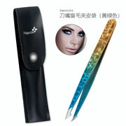 Professional Double-Sided Stainless Steel Tweezers - Precision Beauty Tool