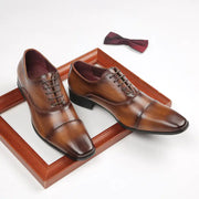 Men's Casual Leather Business Single Shoes