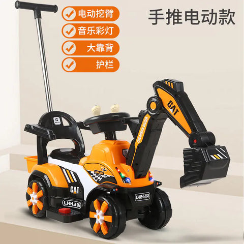 New Electric Excavator Toy - Fun and Developmental Benefits for Kids Aged 1-3 Years