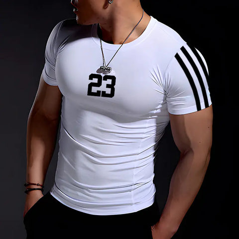 New Fashion Men's Summer Casual Fitted T-Shirt