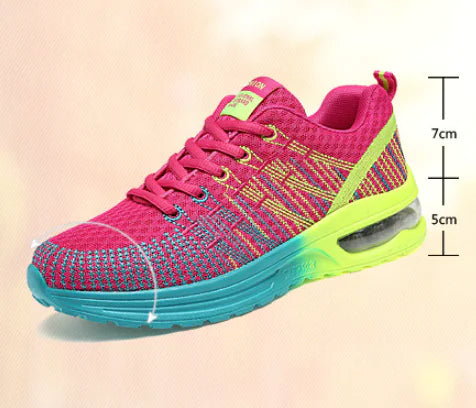 Breathable Women's Air Cushion Running Sneakers