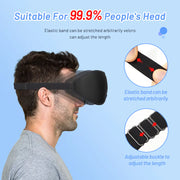 3D Natural Memory Foam Sleep Mask for Ultimate Comfort and Better Sleep