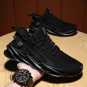 Trendy Breathable Flyknit Men’s Running Shoes