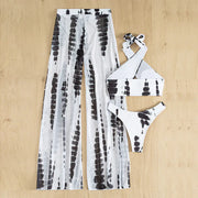 Women's Cross-Border 3-Piece Mesh Bikini Set ZT362