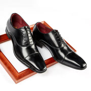 Men's Casual Leather Business Single Shoes