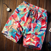 K167 Summer Casual Beach Shorts for Men and Couples