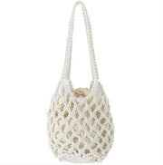 Cotton Mesh Shoulder Bag