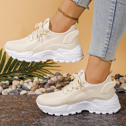 Women's Fashionable Breathable Sports Mesh Shoes