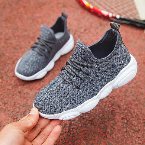 Kids' Slip-On Sports Shoes with Fleece Lining