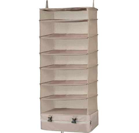 Outdoor Travel Storage Bag - Three-Layer Hanging Organizer