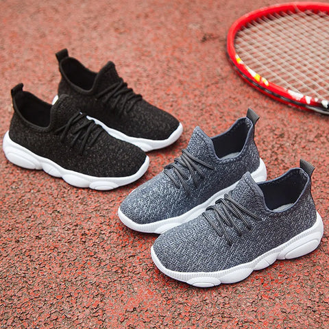 Kids' Slip-On Sports Shoes with Fleece Lining
