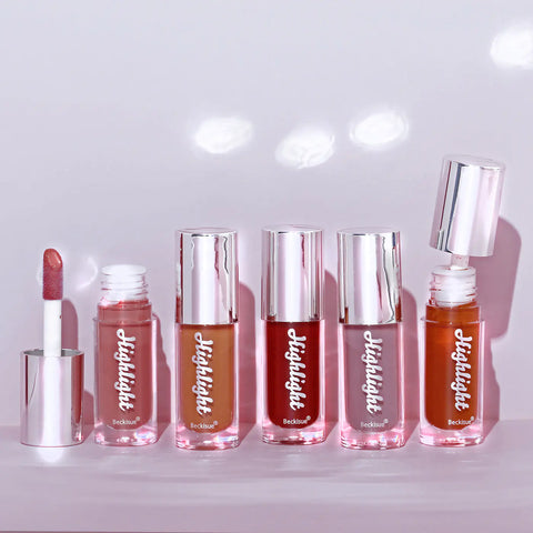 High Gloss Nude Lip Gloss - Mirror Finish for Plump, Luscious Lips