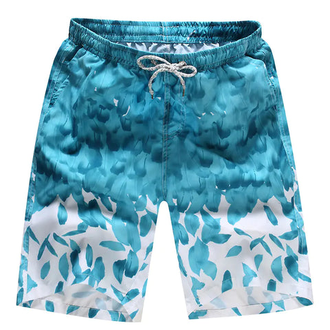 Quick-Drying Plus Size Men's Beach Pants (Five-Point)