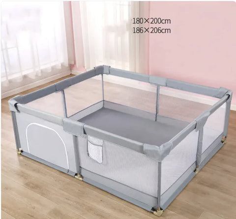Safe Crawl Indoor Play Fence & Baby Mat - Enhanced Safety and Development