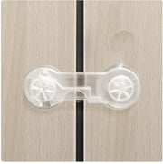 Home Security Transparent Baby Safety Lock for Cabinet Doors