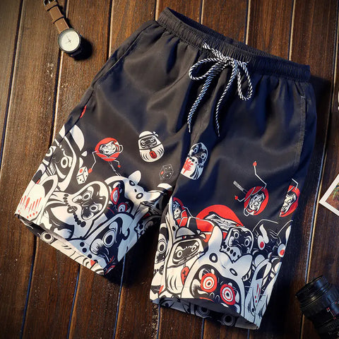 K167 Summer Casual Beach Shorts for Men and Couples