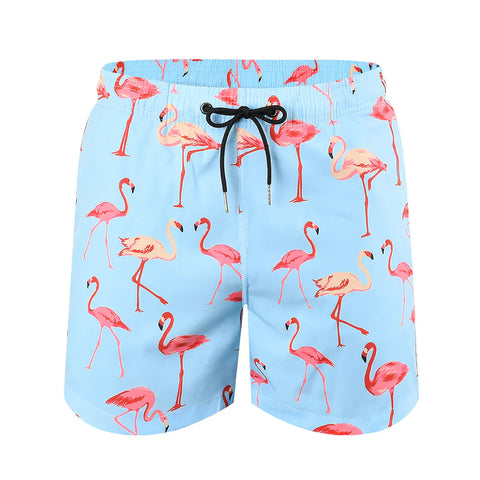 Men's Dual Layer Quick-Dry Swim Shorts (Athletic Fit)