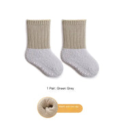 Thickened Fleece-Lined Cotton Socks for Baby (Autumn/Winter)