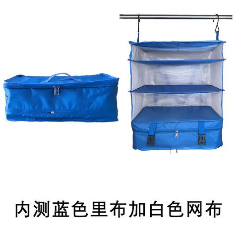 Outdoor Travel Storage Bag - Three-Layer Hanging Organizer