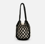 Cotton Mesh Shoulder Bag