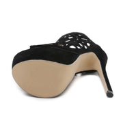 Stylish Women's High Heels with Waterproof Platform