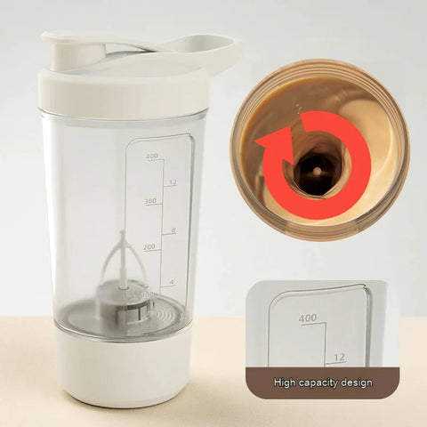 Electric Protein Shaker Bottle (400ml)