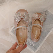 Girls' Mary Jane Glitter Princess Shoes for Kids