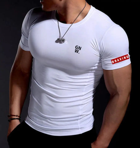 New Fashion Men's Summer Casual Fitted T-Shirt