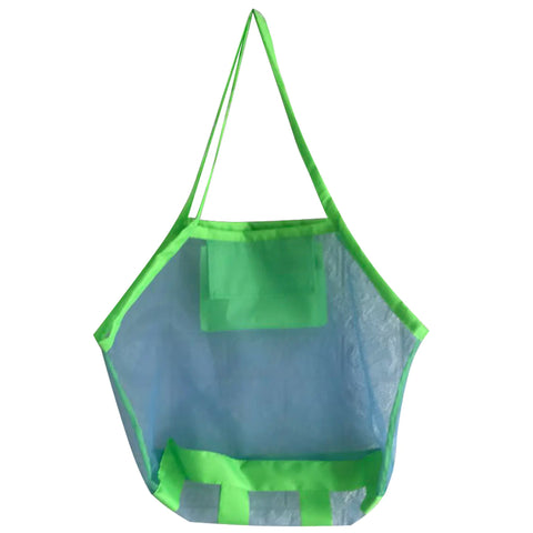 Summer Portable Mesh Beach Bag for Kids' Toys