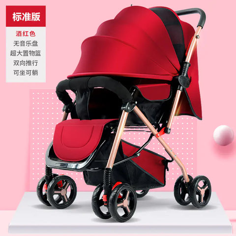 Lightweight Convertible Baby Stroller - Ultimate Convenience & Versatility