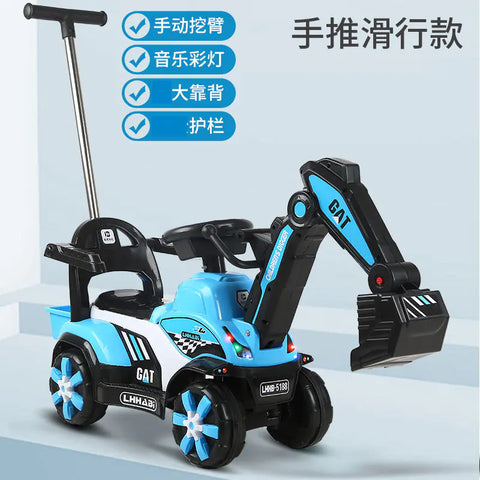 New Electric Excavator Toy - Fun and Developmental Benefits for Kids Aged 1-3 Years
