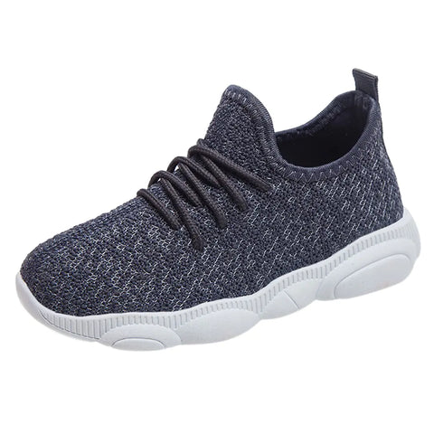 Kids' Slip-On Sports Shoes with Fleece Lining