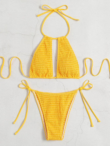 Multicolor Special Fabric Bikini Set for Women - Premium Quality