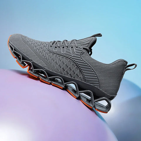 Breathable Blade Sole Men's Sneakers