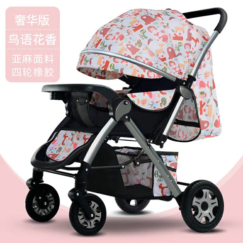 Lightweight Convertible Baby Stroller - Ultimate Convenience & Versatility