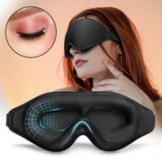 3D Natural Memory Foam Sleep Mask for Ultimate Comfort and Better Sleep