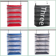Outdoor Travel Storage Bag - Three-Layer Hanging Organizer