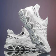 All-Matching Plus Size Breathable Flying Woven Running Casual Shoes