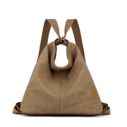 Luxury Canvas Backpack & Shoulder Bag
