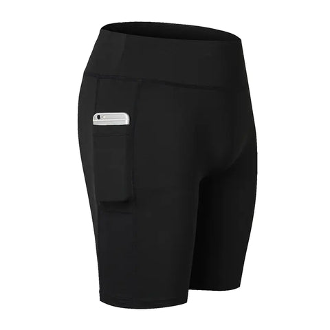 Yoga Shorts with Side Pockets