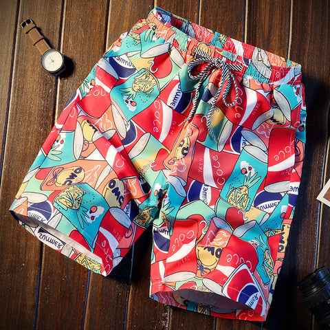K167 Summer Casual Beach Shorts for Men and Couples