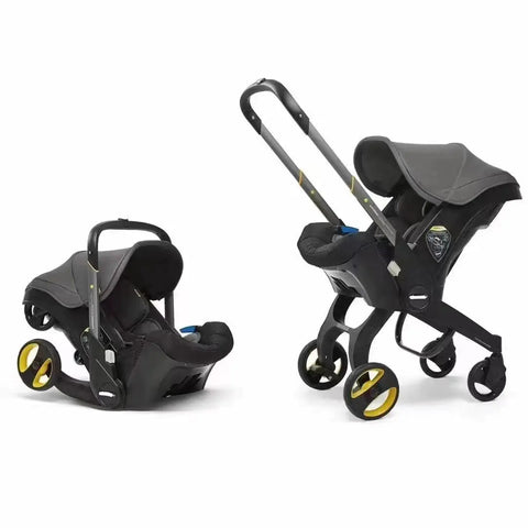4-in-1 Cradle, Stroller, Car Seat: The Ultimate Versatile Solution for Your Baby's First Two Years
