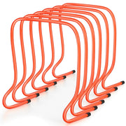 Leyndo 6 Pcs 20" Practice Speed Hurdles Speed Training Hurdles Agility Hurdles Soccer Football Hurdles Basketball Baseball Plyometric Hurdles for Kids Athletes Indoor Outdoor Sports Equipment