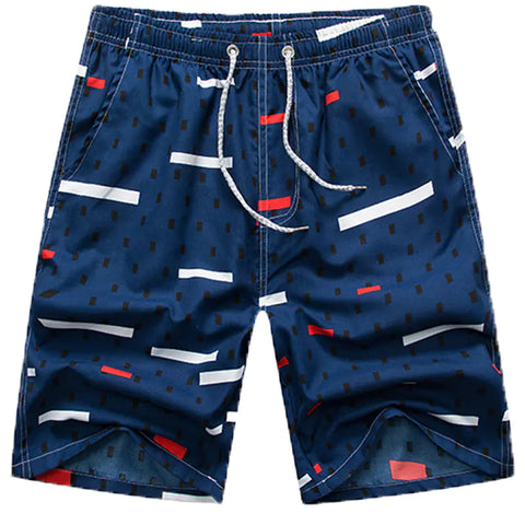 Quick-Drying Plus Size Men's Beach Pants (Five-Point)