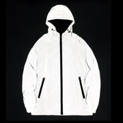 Men’s Luminous Windbreaker – Solid Color Fall Jacket