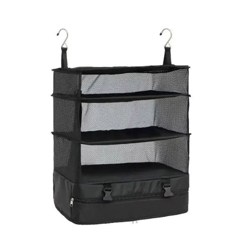 Outdoor Travel Storage Bag - Three-Layer Hanging Organizer