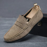 Men's Casual Flat Leather Shoes